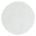 United Weavers Of America 6 ft. 6 in. United Weavers Ritz Easton Round Rug, White 760 50099 66R